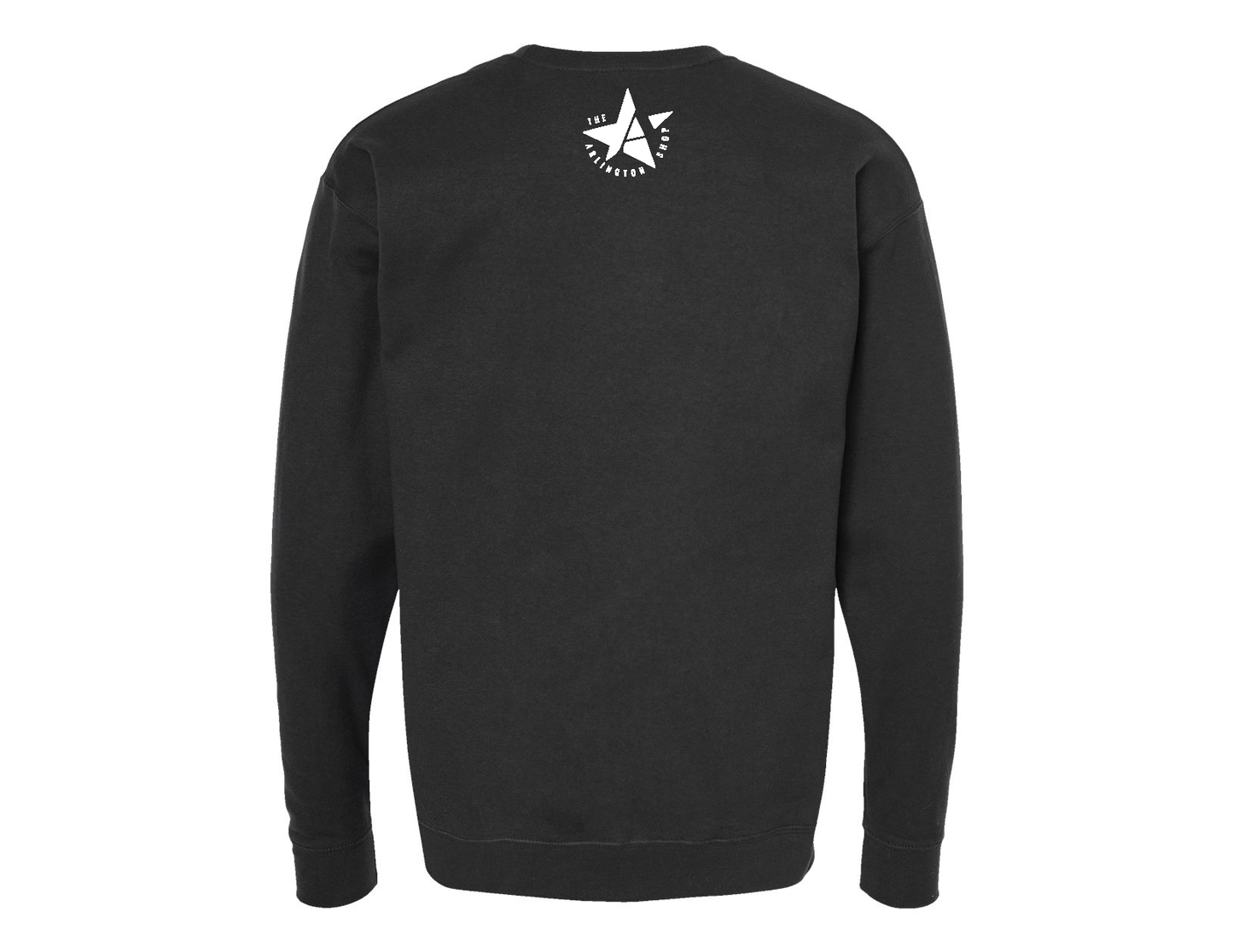 Arlington, TX Block Letter Crewneck Sweater